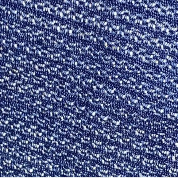 SOLD GUESS Indigo Cap-Sleeve Boucle Dress - Picture 4 of 15